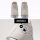 Converse Official All Star Männer und Frauen Leinwandschuhe Sneakers Lazy Grey 171265c 171265c 42