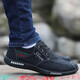 Viejos zapatos de tela de beijing zapatos de lienzo para hombres transpirables zapatos de mesa clásicos clásicos de otoño e invierno zapatos individuales a21 azul oscuro 43