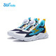 361 children's shoes, children's running shoes, summer boys and girls 3-14 years old, large mesh knob running shoes, blue 35