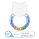 Rikang (rikang) baby teether, baby molar teether, oral chewing gum, children's toy, soothing chewing gum cartoon shape, 3345 bear teether, blue