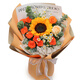 Airi Flowers delivers sunflower bouquets in the same city, birthday flowers, meeting flowers, New Year gifts for girlfriends, flowers delivered by flower shops (afternoon sunshine), the best-selling sunflower mix and match flower gifts on the Internet