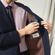 Sept marques [série haut de gamme] costumes masculins vêtements pour hommes en automne et veste de costume en laine pure d'hiver