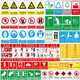 Bingyu BJ208 safety sign fire sign warning sign 200*160mm with rope to stop high voltage danger