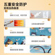 Mengduofu Pet electric blanket Cat and dog heating pad Small dog constant temperature waterproof anti-catch heater Crawling pet crawler heating pad Kitten insulation pads can be adjusted regularly Blue cat-three constant temperature (40*60cm) Order with blanket + anti-bite tube