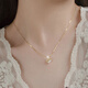 Sangma Little Swan Silver Collese для женщин с высококачественной легкой роскошной роскошностью 2025 Новый клавис.