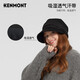 Kenmont sweet solid color all-match woolen beret face-showing little girl autumn and winter style round face duck tongue beret cap km-5186