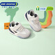 Dr. Jiang (Drkong) Spring and Autumn Men and Women Hombres cómodos zapatos para bebés respirables y cómodos zapatos delanteros versátiles delanteros domésticos blancos/gris 22 pies es aproximadamente 12.7-13.2