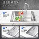 Kohler kohler lavabo grand réservoir unique ménage 304 Table de site en acier inoxydable et bassin de cuisine sous-plate-forme Pot de bassin de légumes 26957T 3884T-C-NA Small Single Tank Kitchen Basin