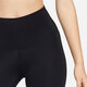 Nike (Nike) Pantalones de fitness para mujeres Pantalones de yoga de primavera y otoño estirado DM7024-010 Black XL