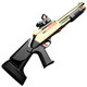 Yunya Children's Toy Gun Double-barrel S686 Trolley Case Shotgun Soft Shotgun Toy Boy Birthday Gift [XM1014 Black Gold] 20 Soft Shot + 14 Shot + Tactical Set Children's Day Holiday Gift