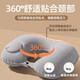 GREAT LIFE press inflatable u-shaped pillow for car travel portable aircraft high-speed rail car neck pillow neck pillow sleeping u-shaped pillow