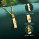 Chinese Jewelry [Preferred Hetian Jade] With You Bamboo Silver Necklace Female Confession Ceremony Birthday Gift for Girlfriend, Girlfriend and Wife