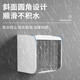 International Electrician International Electrical Switch Socket Universal Type 86 Waterproof Box Splash-proof Box Protective Cover Bathroom Toilet Socket Waterproof Cover Starry Sky Gray
