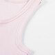 Three-gun Class A skin-friendly cotton ribbed pure cotton girls boys children students round neck bottoming vest