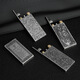 Zorro Kérosène plus léger Bronze Bronze Ancient Silver Graving Match Limited-Edition Lift Z753 Ancient Silver Constantin Pattern