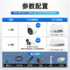 Hikvision surveillance camera 4 million full color night vision POE monitor full set of equipment voice intercom high-definition network mobile phone remote indoor and outdoor waterproof 400W outdoor home set 4-way camera + 4-way recorder with 2T hard disk