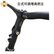 UNO mountain bike bicycle vertical height-increasing handlebar adjustable riser pipe handlebar lift faucet accessories aluminum alloy leisure 831*31.8*28.6*110mm sand black