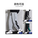 Foss Phil black casual pants for men thin summer loose trendy large size versatile sports long-fitting pants for men YKYP-A05 black and white XL [Recommended 120-139Jin [Jin equals 0.5 kg]]
