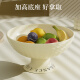 Cabinet star fruit plate household fruit plate snacks living room coffee table simple light luxury nut dried fruit plate snack storage plate transparent color-fruit plate 500ml