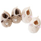 Kadu Bear Baby Socken Herbst und Winter Babyschuhe Baby Kleinkinder Boden Socken Anti-Rutsch verdickte Lamm Seidensocken Weiche Socken weiße Schafs Fuß Länge 12-14 cm (6-12 Monate)