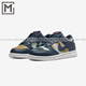 耐克（NIKE）DUNK海军蓝扎染涂鸦复古休闲板鞋童鞋DM1048-400 花色(DM1048-400) 19.5 US4C=10CM