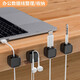 Denbigh magnetic cable organizer desktop data cable mobile phone cable charging cable network cable holder free of punching traceless cable harness