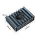倍控N5105四核散热风扇版ros软路由linux主机工控机电脑win11四网口带串口双4K显示嵌入式4G插槽n100 准系统 DDR4+M.2插槽 G31灰色风扇款-N6210 M.2-i226网卡