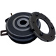 Electromagnetic clutch brake dry type with bearing power-on suction and power-off separation brake clutch DC24V electromagnetic brake 0.6KG without aluminum seat