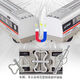Télémiste électrique étendu ALLIAGE Modèle de rail à haut débit Fuxing Harmony Emu Track Track Child's Toy Car, Double voiture Remote Contrôle Télécommande Chargement