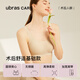 Ubras care round neck can be used as a detached breast vest bra, comfortable underwear for women, postoperative comfort basic style, orchid smoke color 2XL