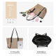 viney tote bag large capacity bag women's bag commuter portable shoulder bag light luxury canvas large bag brand versatile high-end birthday gift for girlfriend and wife practical