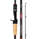 NS BlackHole23 new Avenger Luer rod gun handle straight handle fishing rod far-shot carbon light hard perch fishing rod 2.01m /S-672L straight handle 2 sections