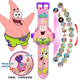 Hengzhongyi Strawberry Bear Pie Projection Big Star Watch pour enfants Carton de la bande de caricature électronique Hommes et femmes Cadeau de maternelle Gift Strawberry Bear 24 Projection