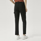 
Jinba men's spring new style men's business micro-slide casual pants workwear wind five-pocket pants FQZT1349 black 30