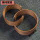 SMVP tea set accessories glass fair cup anti-scalding cover heat insulation ring Japanese wooden cup set handheld tea leak tea cup anti-scalding ring Coffee wood cover 6624 models