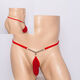Sexe sous-vêtements pour hommes Briefes Men's Sous -wear String Men's Sex Unwear Men's Sex Toys Style Black + Blue + Red M 63