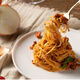 Pumedo tomate y carne pasta 2 porciones 520g fideos instantáneos de desayuno para niños fideos