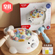 Royal child toys for children toys for gophers 0-1 half year old boy and girl baby to use brain 2 knock birthday gifts for boy and girl double hammer to beat gophers [battery version] color box to beat gophers
