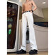 Digada White Jeans Männer loser Frühling New American High Street High Taille Schmale Version Slim Hosen Männer HCFS-2076 Weiß XL
