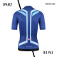 Spakct cycling jersey men's summer short-sleeved road cycling jersey cycling pants bicycle suit Autobot suit L