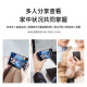 中沃监控器360度无死角带夜视全景摄像头手机远程家用室外无线wifi农村高清防水户外旋转可对话