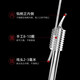 Zhongkui Qingxin Kanto tied sub-line double hook finished sub-line set fish hook full set gold sleeve crucian carp hook line set fish line 0.8 sub-line + 40CM No. 0.1 fish hook