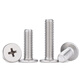 Jinggong (JINGGONG) 304 stainless steel thin flat head cross screws thin head large head screws ultra-thin flat head machine screws CM M2-M6 M2.5*6* head diameter 6 (100 pieces)