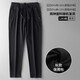 Guxing (Guxing) Pantalon de sport d'automne et d'hiver pour hommes Pantalons de survêtement de fitness à jambe consécutive à jambe droite pour hommes Pantalon de coton doux et confortable pour hommes 1283 Spring and Automne Black L / 175