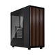 Fractal DesignNorth FD chassis mid-tower black Mesh mesh air cooling supports ATX white desktop comes with 2*14cm fan 360 water-cooled graphics card 355 walnut panel computer North charcoal black tempered glass (dark)