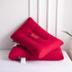 Yalu Home Textiles Wedding Pillow Core Big Red Wedding Latex Pillow Adult Neck Protection Pillow Double Couple Pillow High-end Newly Wedding Doll Festive One-Telephone Shot 2 48*74cm/Piece