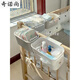 Qiantong Bedside Hanging Conter Cunas colgantes Cesta de pañales Botella de almacenamiento Camilla de almacenamiento Batina de almacenamiento Mesa de pañales Bolsas colgantes Baby One Hanging Canker 1 Piso