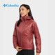 Columbia Columbia women's clothing outdoor gold dot warm thermal hooded cotton jacket WR6487 679 S 155/80A