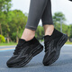 Niu Badao upgraded square dance shoes for men and women, the same style for four seasons, the new soft-soled tread dance shoes for 23115, black (same style for men and women) 37 (wide feet, fat feet, tall insteps, one size