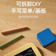 翎喏英国品质儿童厨房玩具套装过家家做饭仿真厨具套装宝宝男孩女孩 【厨房树莓红+切切乐购物篮】